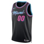 Maillot NBA Miami Heat Personnalisable Nike 2025-26 City Edition Noir Swingman - Homme